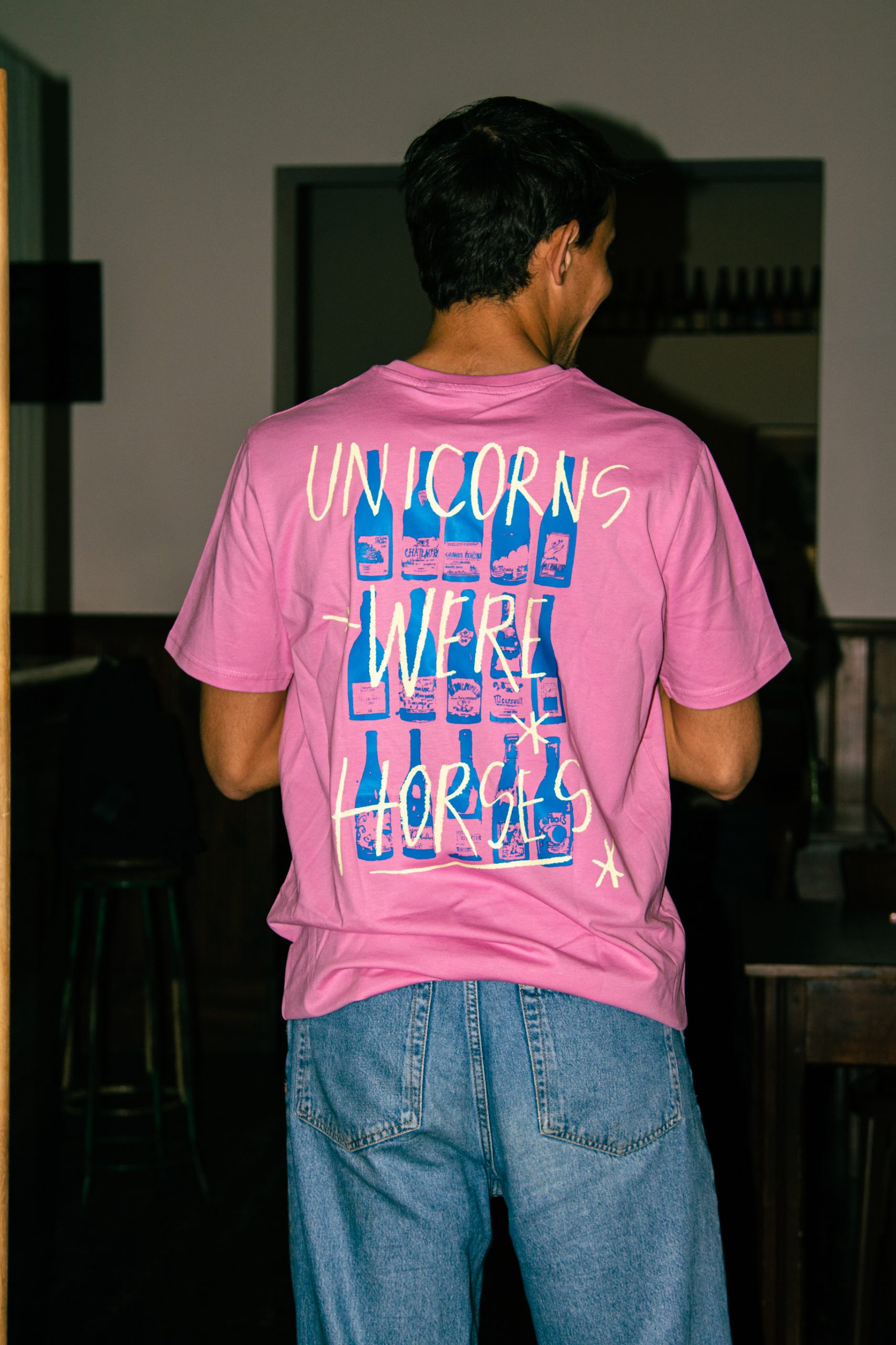 Super Wine Shop Maglietta Rosa - immagine 3