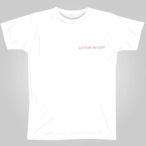 Super Wine Shop Maglietta Bianca